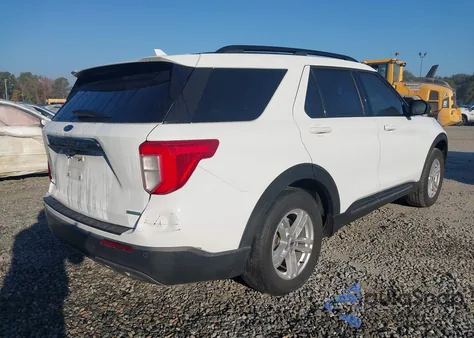 2020 Ford Explorer Xlt z USA, uszkodzony, nr VIN 1FMSK7DH8LGA30916